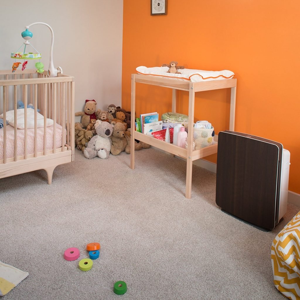 breathesmart air purifier in baby room